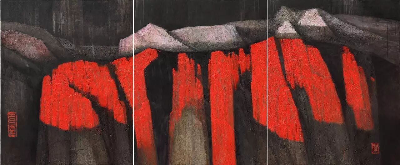 凤凰艺术 心迹刻痕:闻立鹏油画艺术展亮相中国美术馆