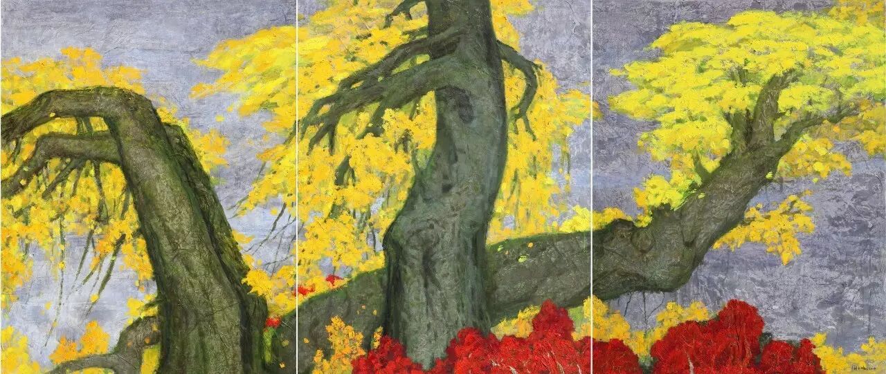 凤凰艺术 心迹刻痕:闻立鹏油画艺术展亮相中国美术馆