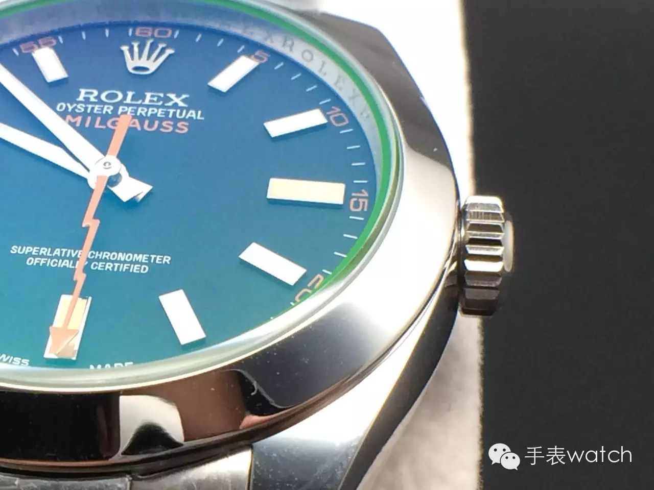 评测n厂绿玻璃劳力士milgauss116400gv72400