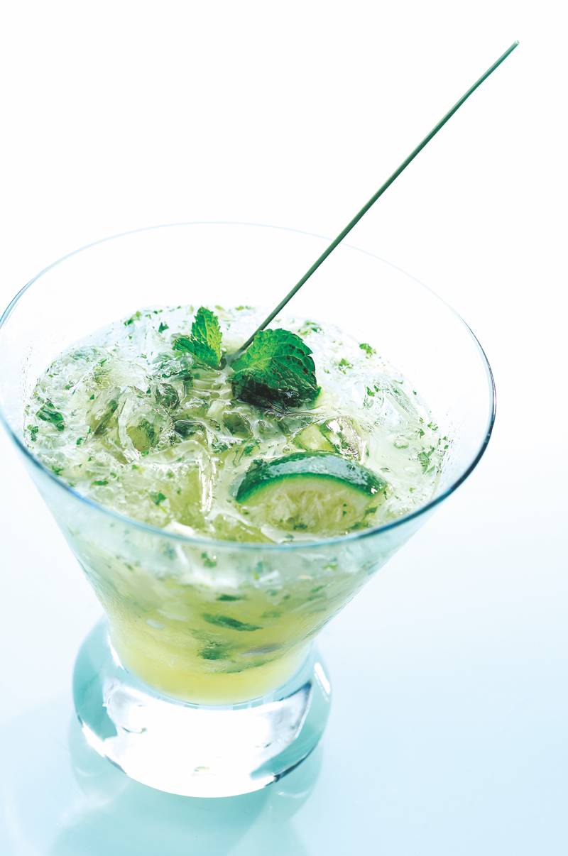 薄荷苹果马天尼