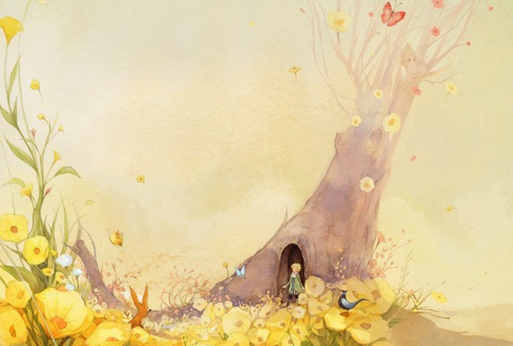 我始终认为一个人可以很天真简单的活下去,必是身边无数人用更大的