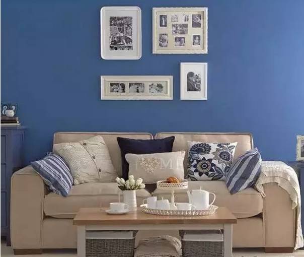 万磊硅藻泥个性爆棚的好色客厅背景墙