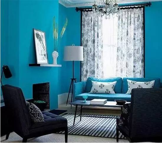 万磊硅藻泥个性爆棚的好色客厅背景墙