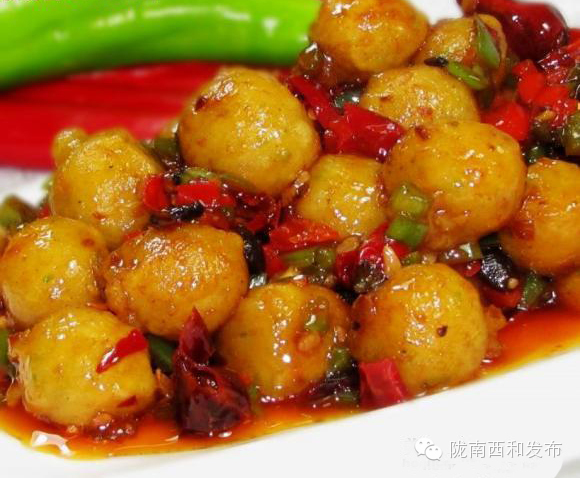 西和小吃:洋芋丸子 - 西和小吃 - 西和新闻网