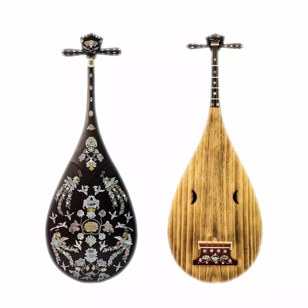 是日本保护了唐朝文物杨贵妃赠与天皇的琵琶首展