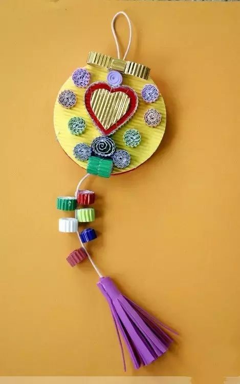 【手工】简单易做的幼儿园手工环创,吊饰