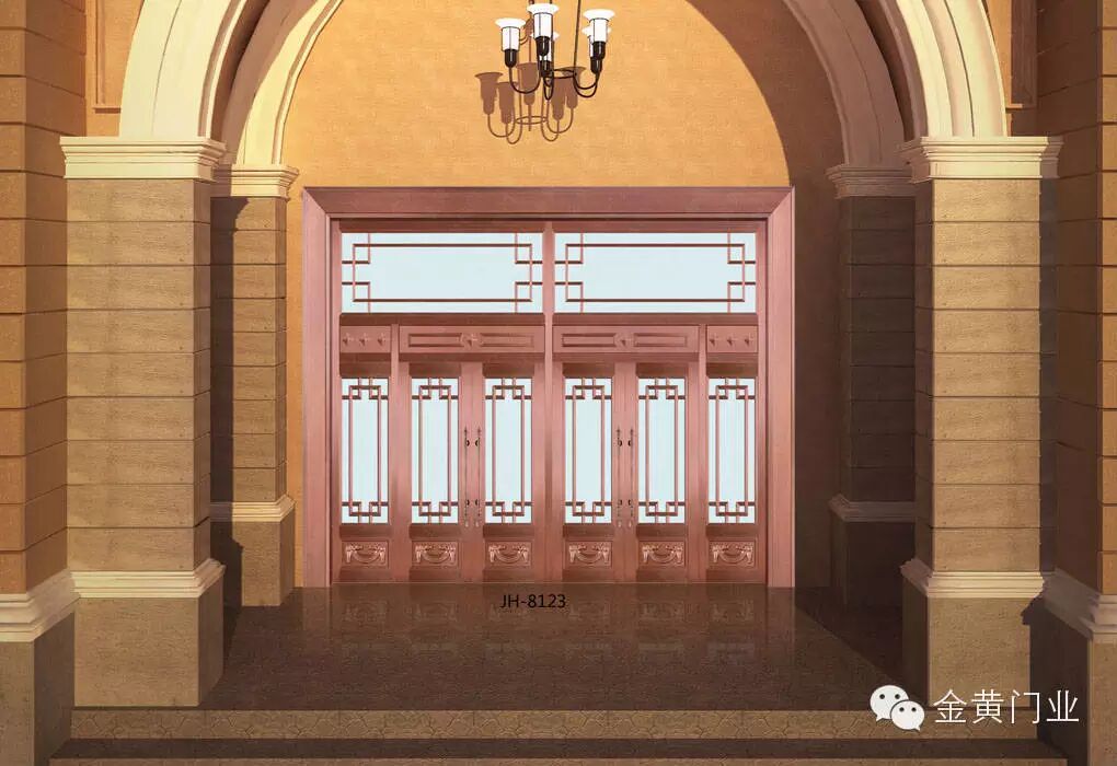 铜门十大品牌金黄门业售后服务承诺书!