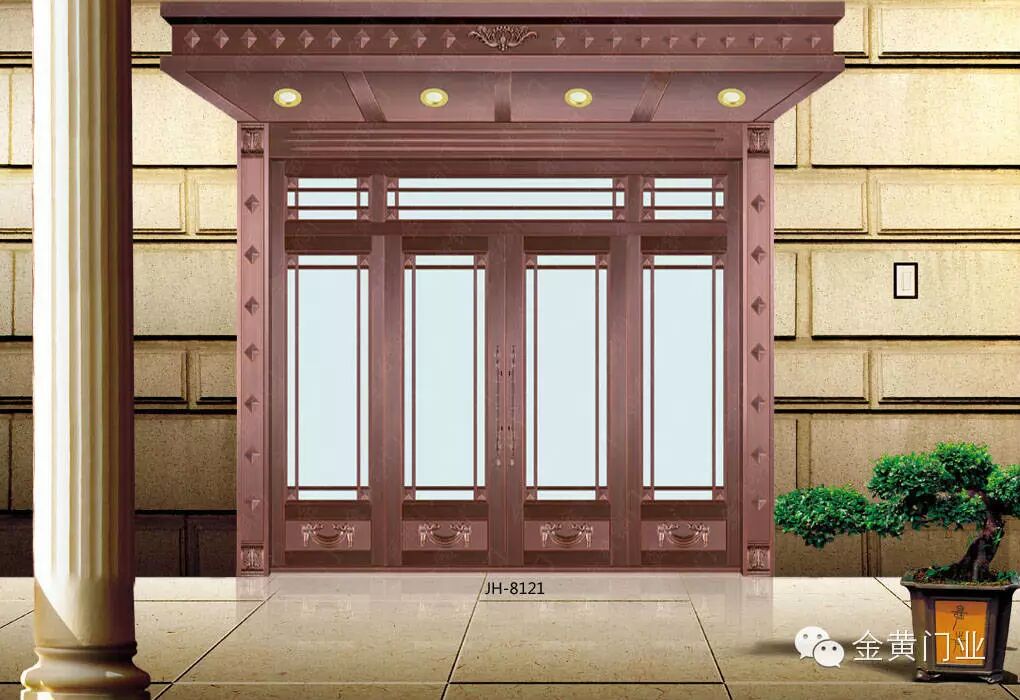 铜门十大品牌金黄门业售后服务承诺书!