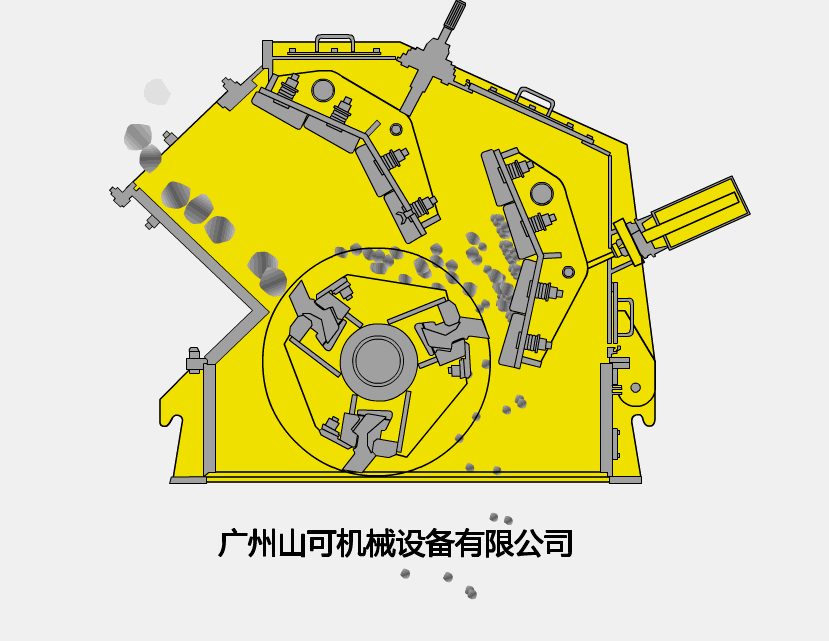 小编根据网络资料整理了12幅破碎机的动态图,机械原理展现的很清晰