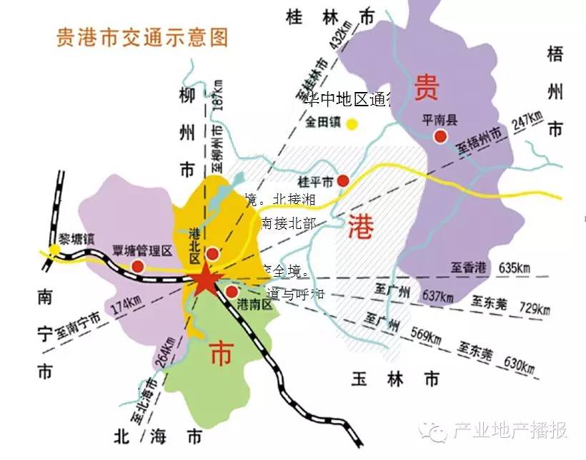 贵港地图全景图片