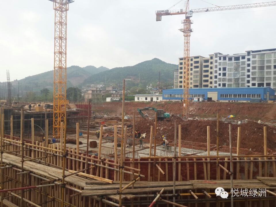 祁东悦城绿洲精工品质最新工程进度