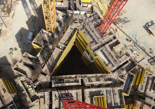 来看看在建世界第一高楼沙特王国塔施工过程是怎样的