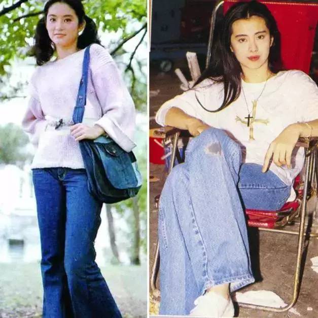看看朱茵張曼玉25年前的穿搭，甩現在很多女星一條街！ 時尚 第13張