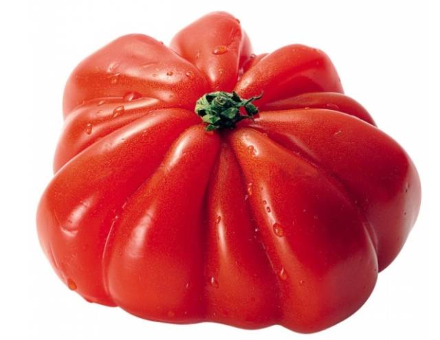 是目前人工培育番茄品种中最大个的,因形状似牛心而得名,个人认为牛心