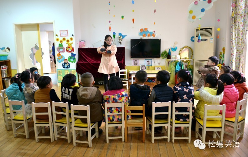 走进京狮幼儿园,松果英语美好的一天