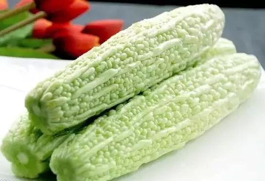 苦瓜又叫"半生瓜",熟透的苦瓜口感不佳,所以我们吃到的苦瓜都是"半生"