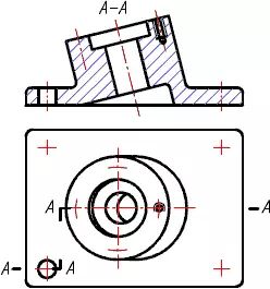 【機械制圖】12種機械制圖中常用的圖紙簡化畫法的圖8