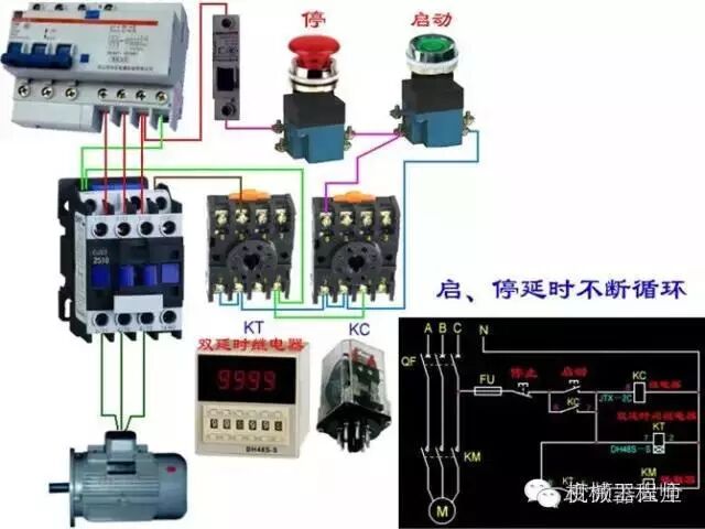 【電氣知識】超全電動機接線線路圖，一定要收藏！的圖24