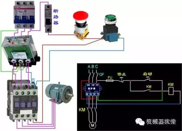 【電氣知識】超全電動機接線線路圖，一定要收藏！的圖17