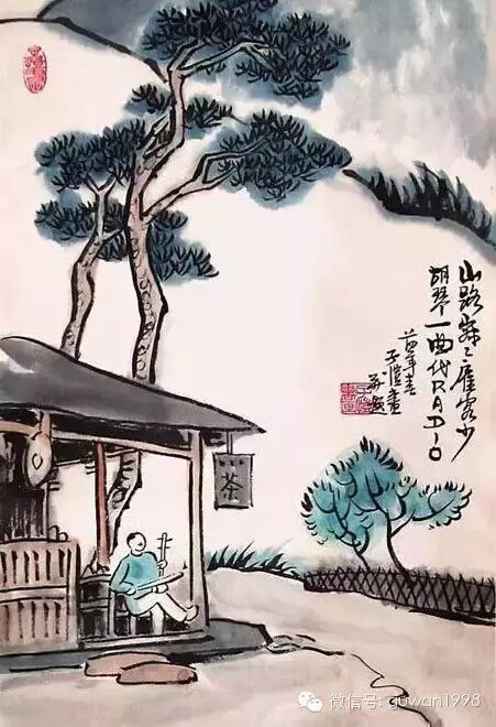 欣赏丰子恺豁然开朗