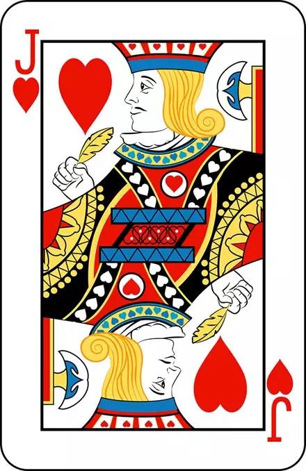 每张扑克牌中jqk上面的人物故事你知道吗
