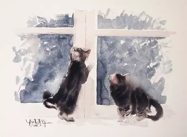 猫神画猫的水彩画家 青少年美育研究中心 微信公众号文章阅读 Wemp