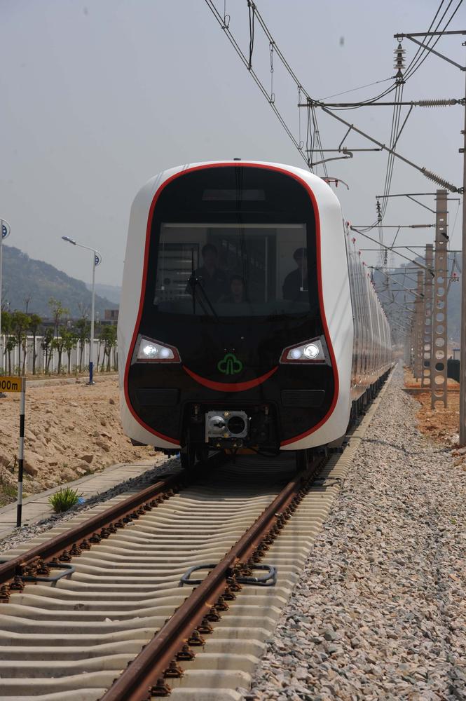 先睹为快福州地铁1号线列车车厢曝光