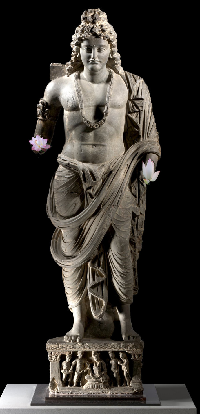 犍陀罗佛像庄重静穆之美