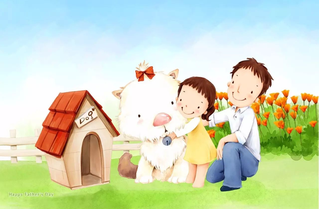 父亲节你的天使我的守护神附美美父亲节壁纸哟