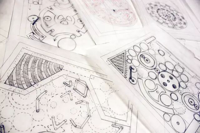 《斯莱恩达谜典》设计草图