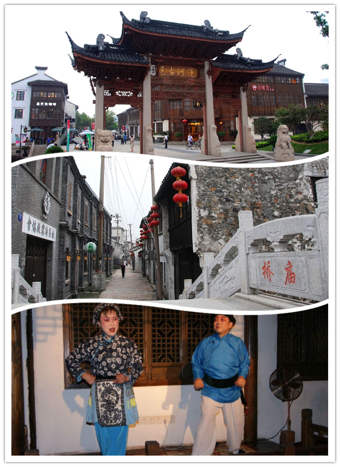 无锡电视台阿福聊斋无锡往事走进阿福茶馆拍摄新年栏目片头