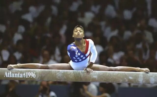 美国体操运动员 dominique dawes,1996 年亚特兰大夏季奥运会