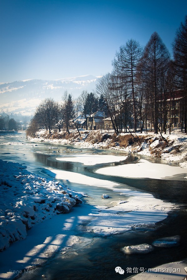 慢风景建筑日光雪之国