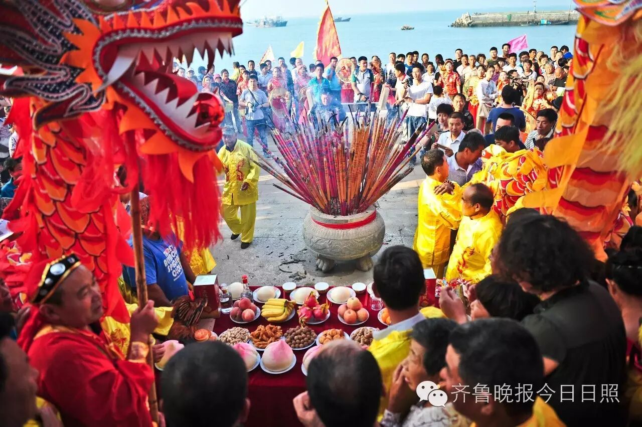 带你走进日照古老的传统祭海仪式!
