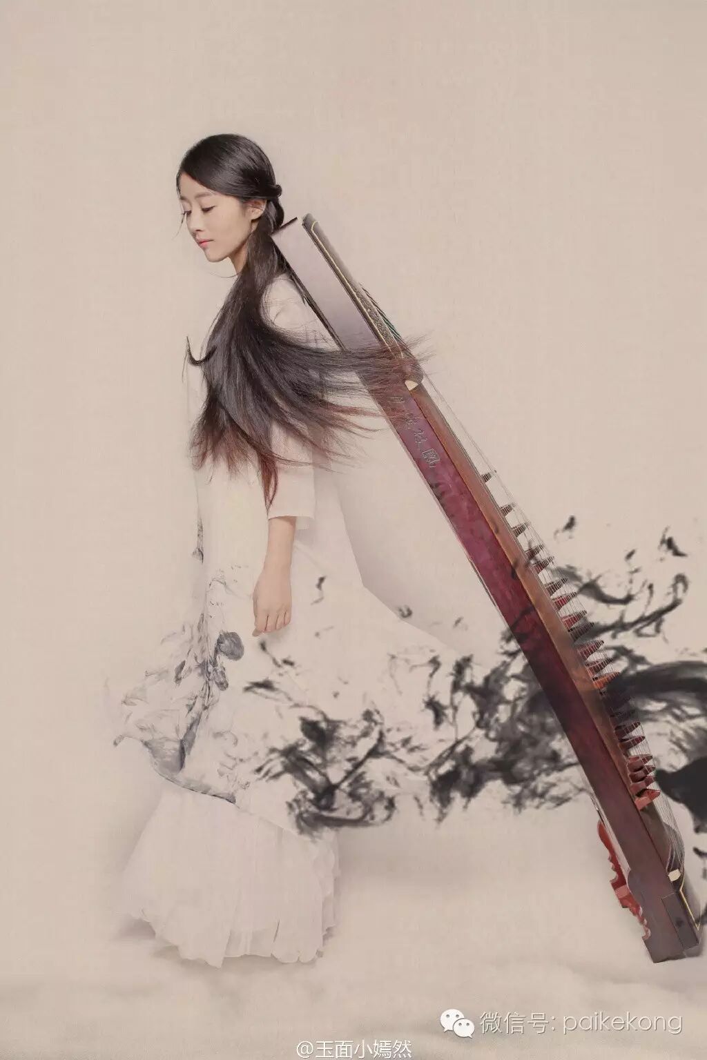 古筝美人玉面小嫣然最美相册太漂亮啦