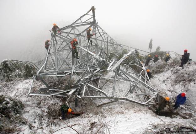 07年雪灾  海城没事!