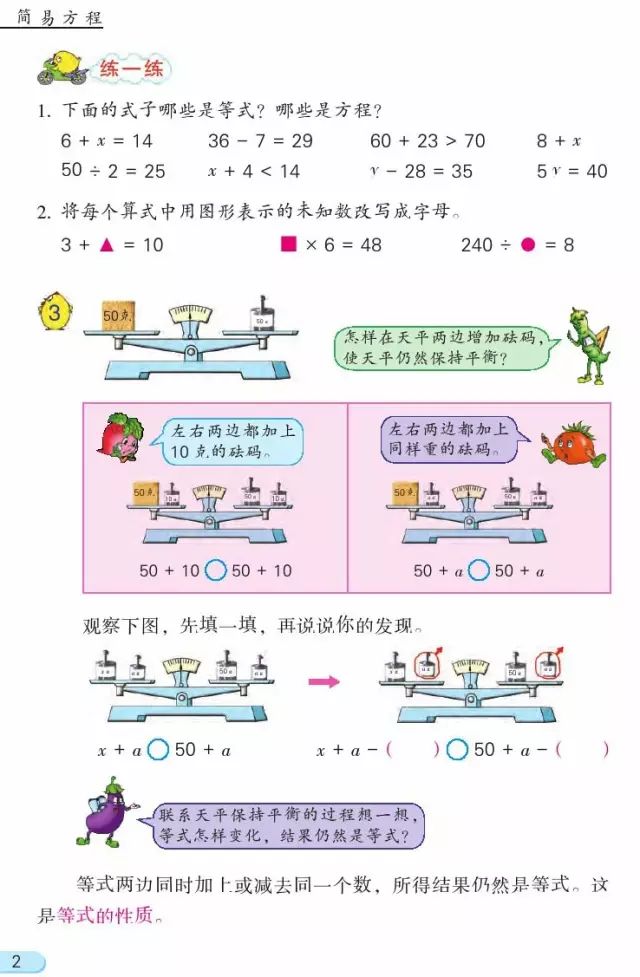 苏教版数学五年级下册高清电子课本