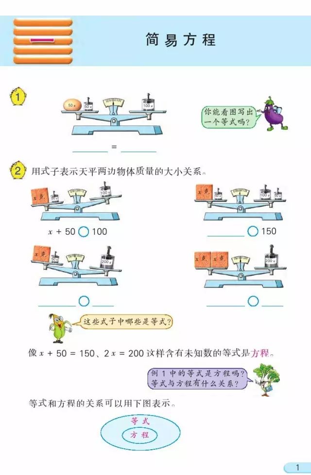 苏教版数学五年级下册高清电子课本