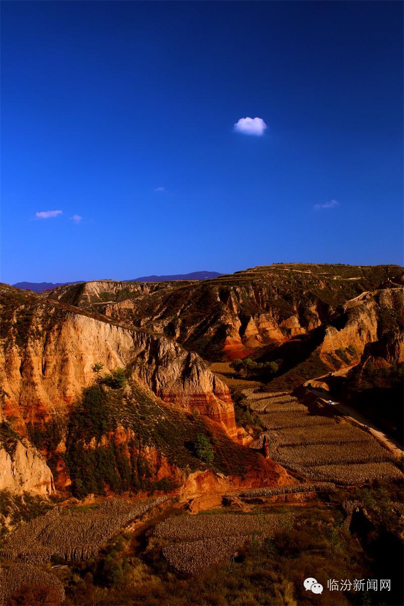 我们的黄土高原隰县午城的原始地貌视觉震撼