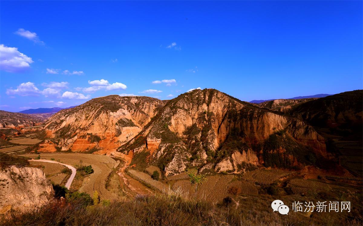 我们的黄土高原隰县午城的原始地貌视觉震撼