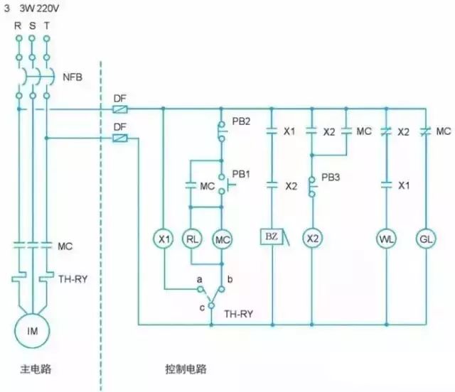 電氣圖轉換為PLC梯形圖的實用方法，值得收藏~的圖1