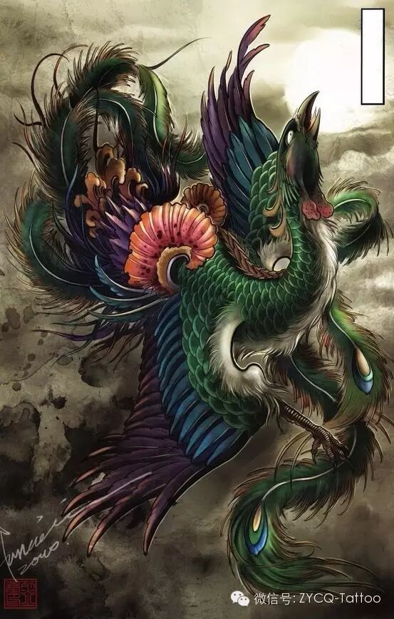 最美不过中国风,东方水墨纹身鉴赏!——周忆刺青