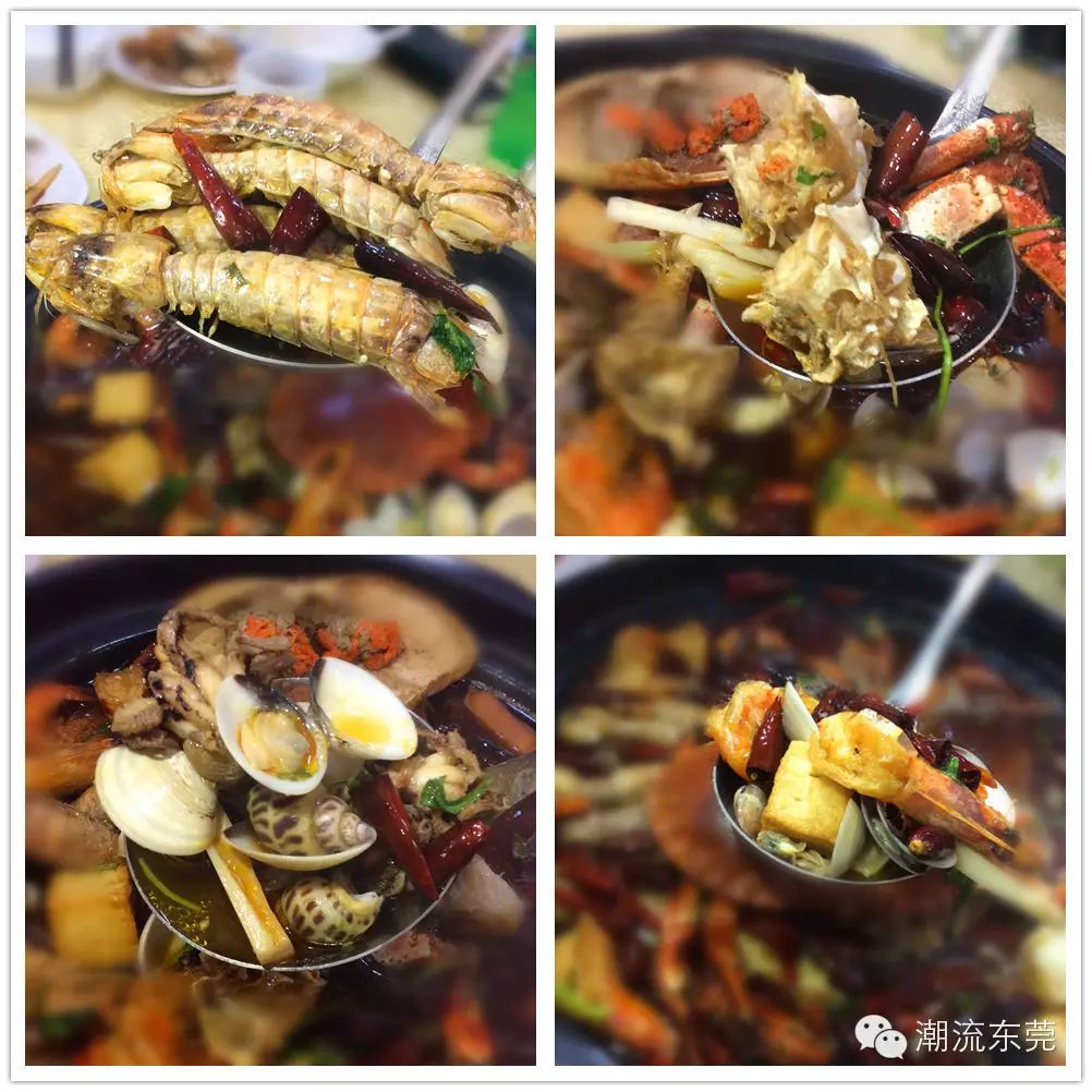 白貝,貴妃蚌,扇貝,八爪魚,花螺,對蝦,瀨尿蝦,麵包蟹,魚腐,芝士腸