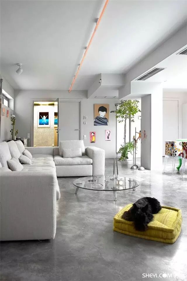 水泥地面原来这么美