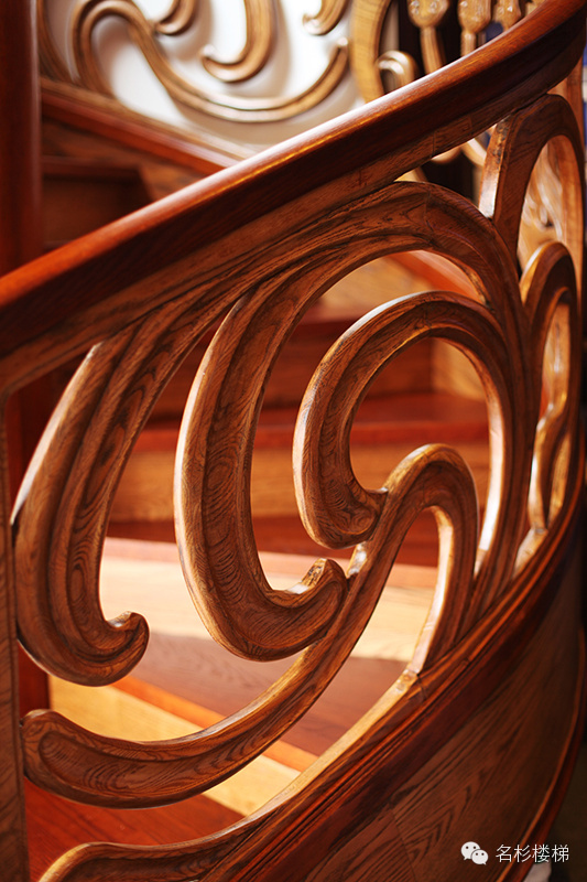 【广州美术装饰】设计沙龙——名杉楼梯