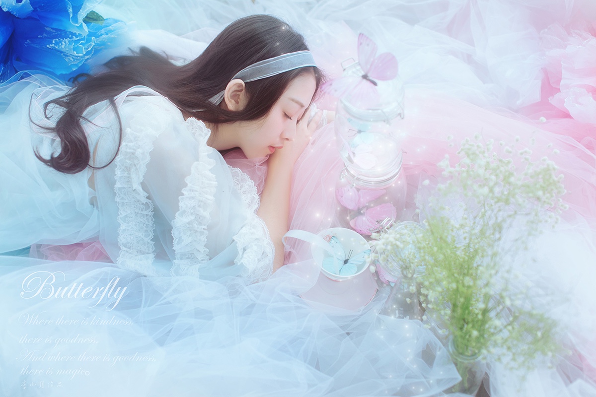 photography每个女孩都想有一个柔软的梦境