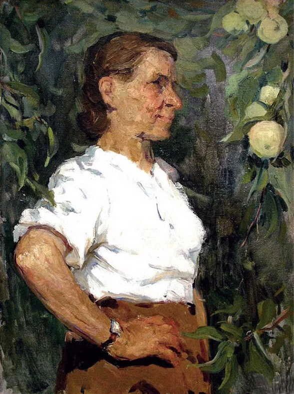 中国美术学院老院长肖峰油画作品欣赏