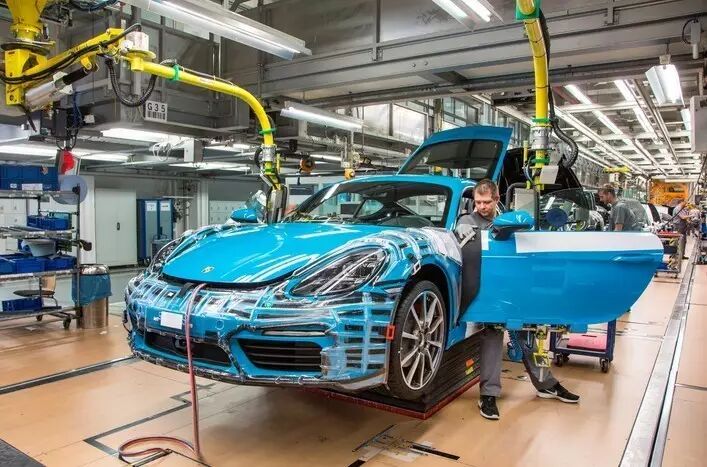 你的第一辆保时捷开始量产总装车间高清大图曝光