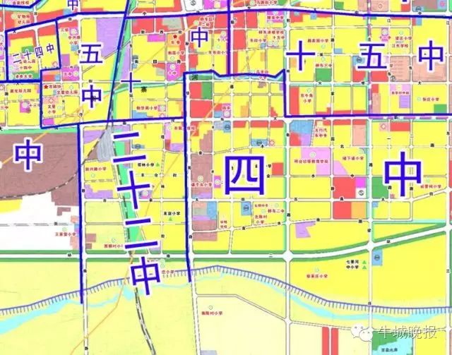 邢台初中划片大图2021图片