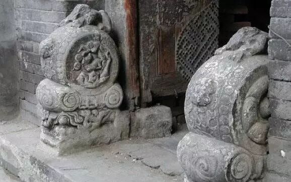 中国古建筑门墩